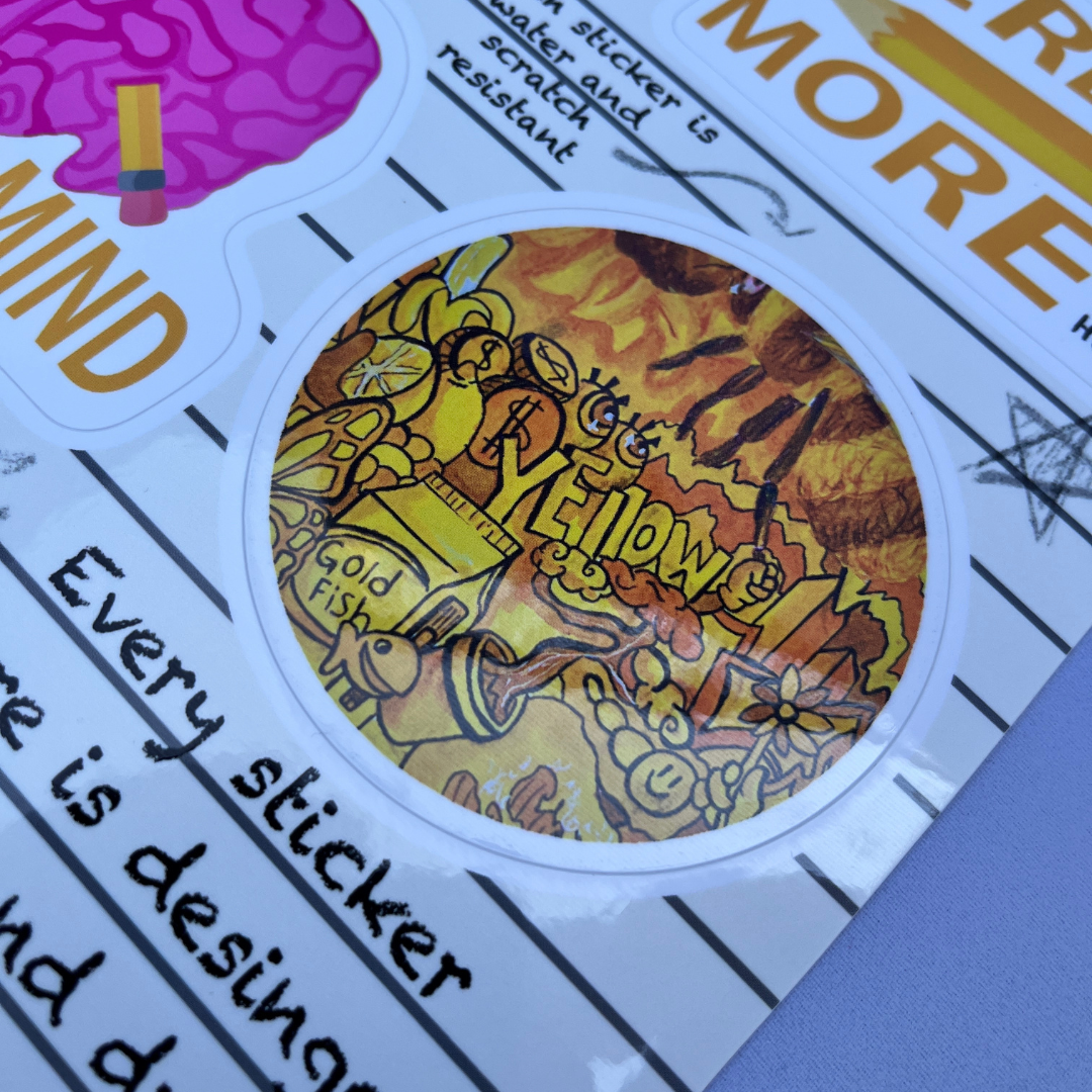 limited 5pc sticker pack