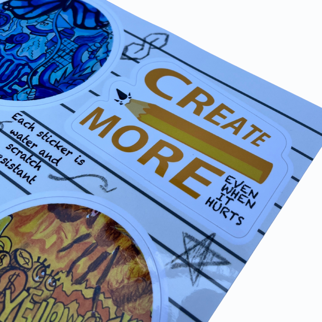 limited 5pc sticker pack