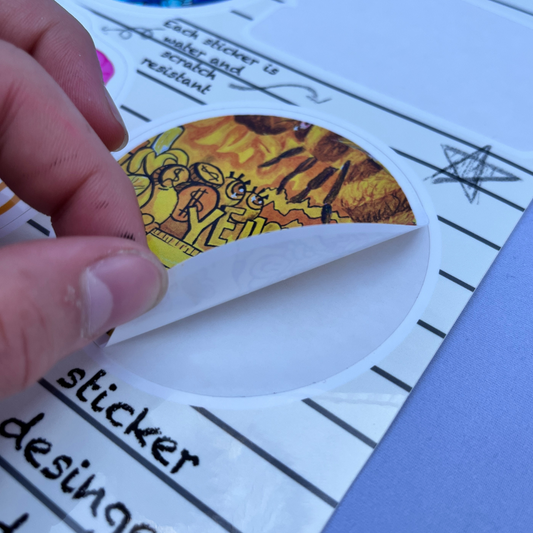 limited 5pc sticker pack