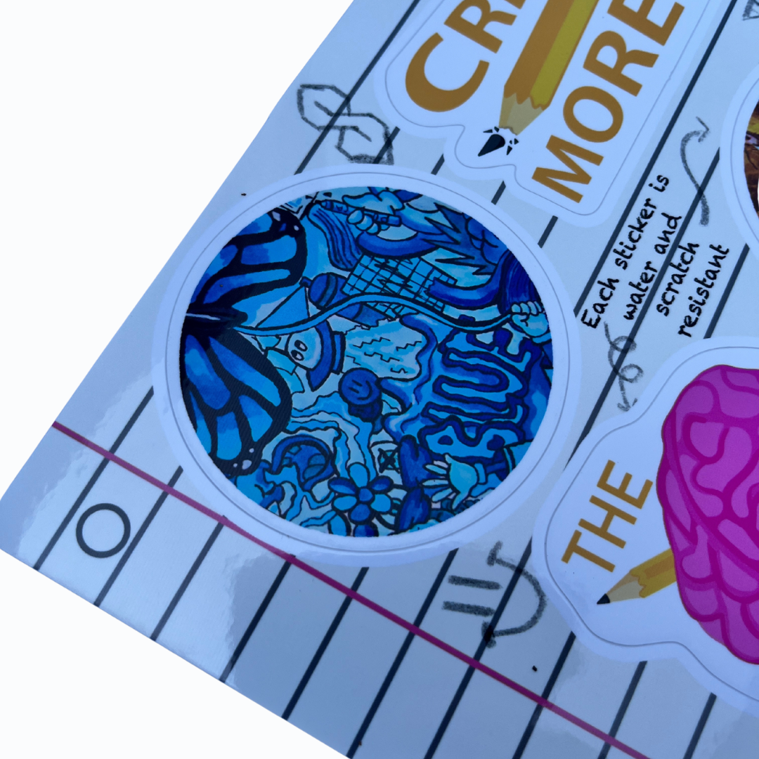 limited 5pc sticker pack