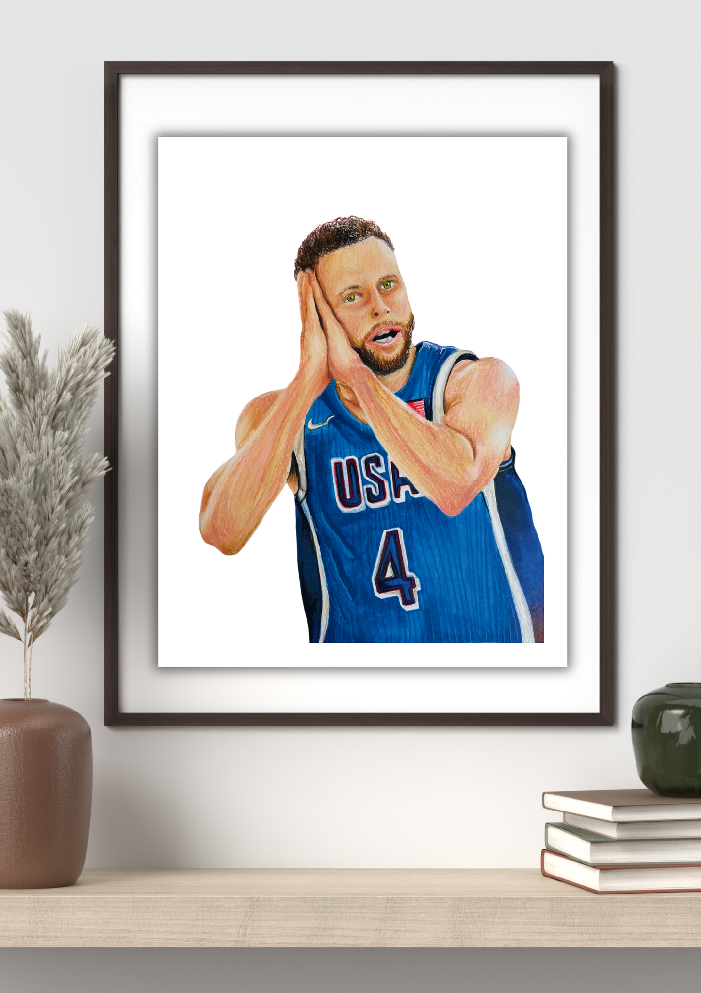 Steph Curry print 8x11"